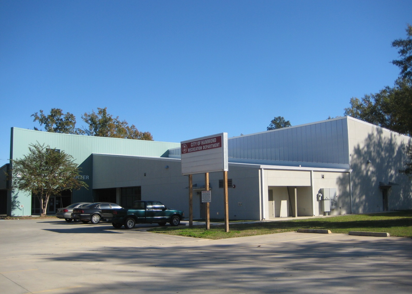 Hammond Community Center Holly & Smith